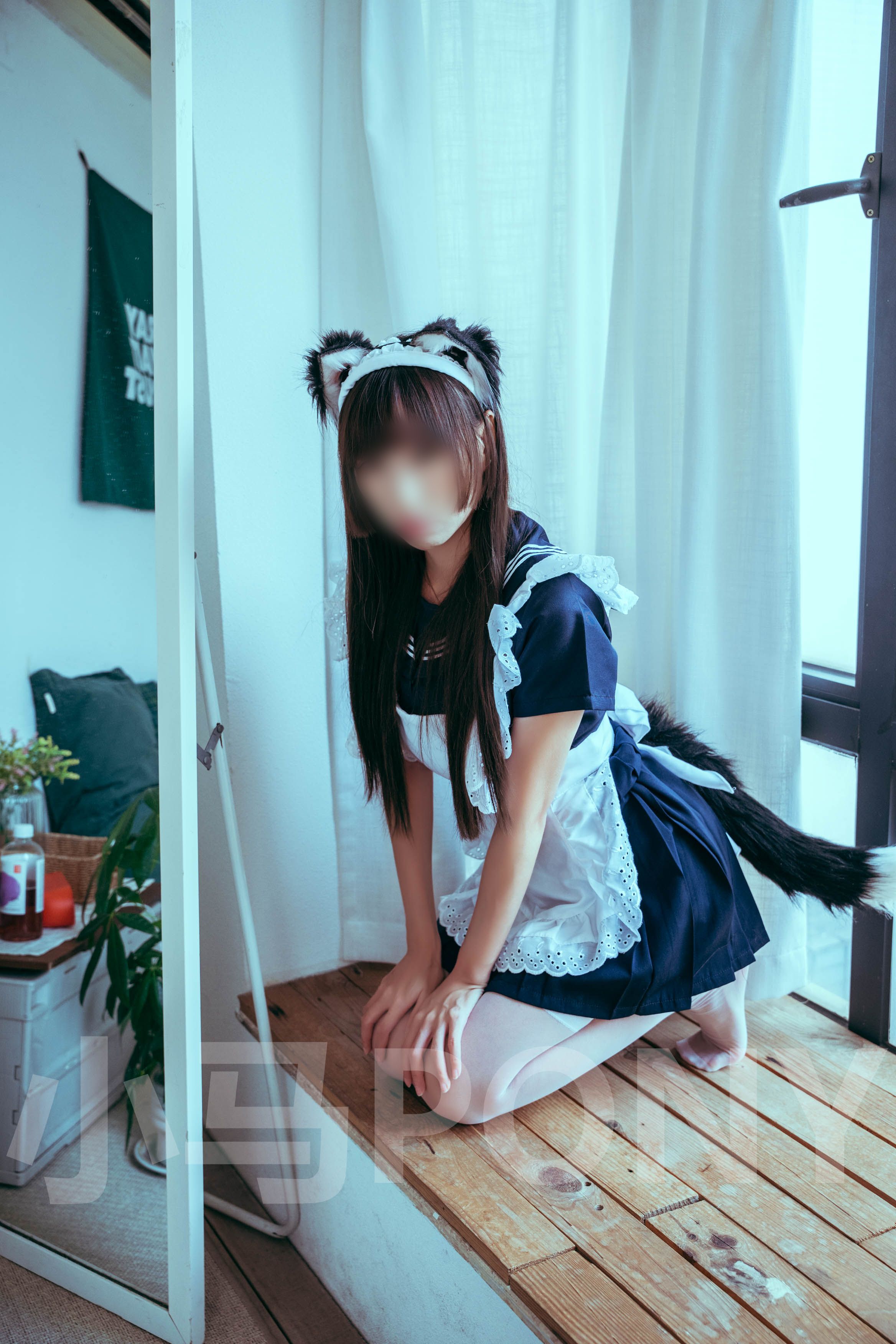 宝，回家吗？JK白丝女仆等你