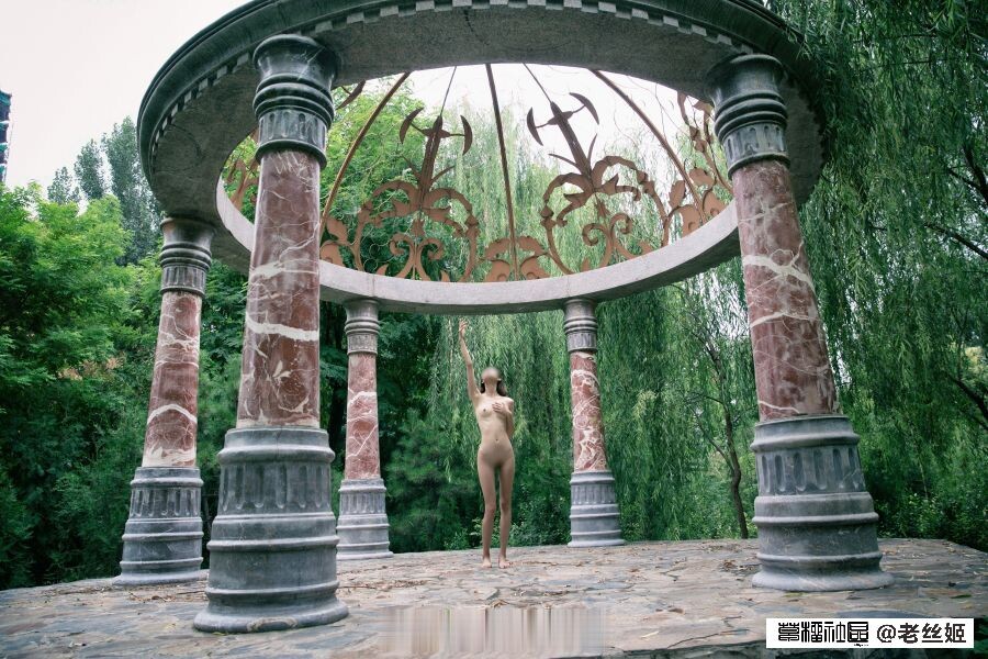 露出天花板 北京天使 图书馆+美术馆露出+直播动图