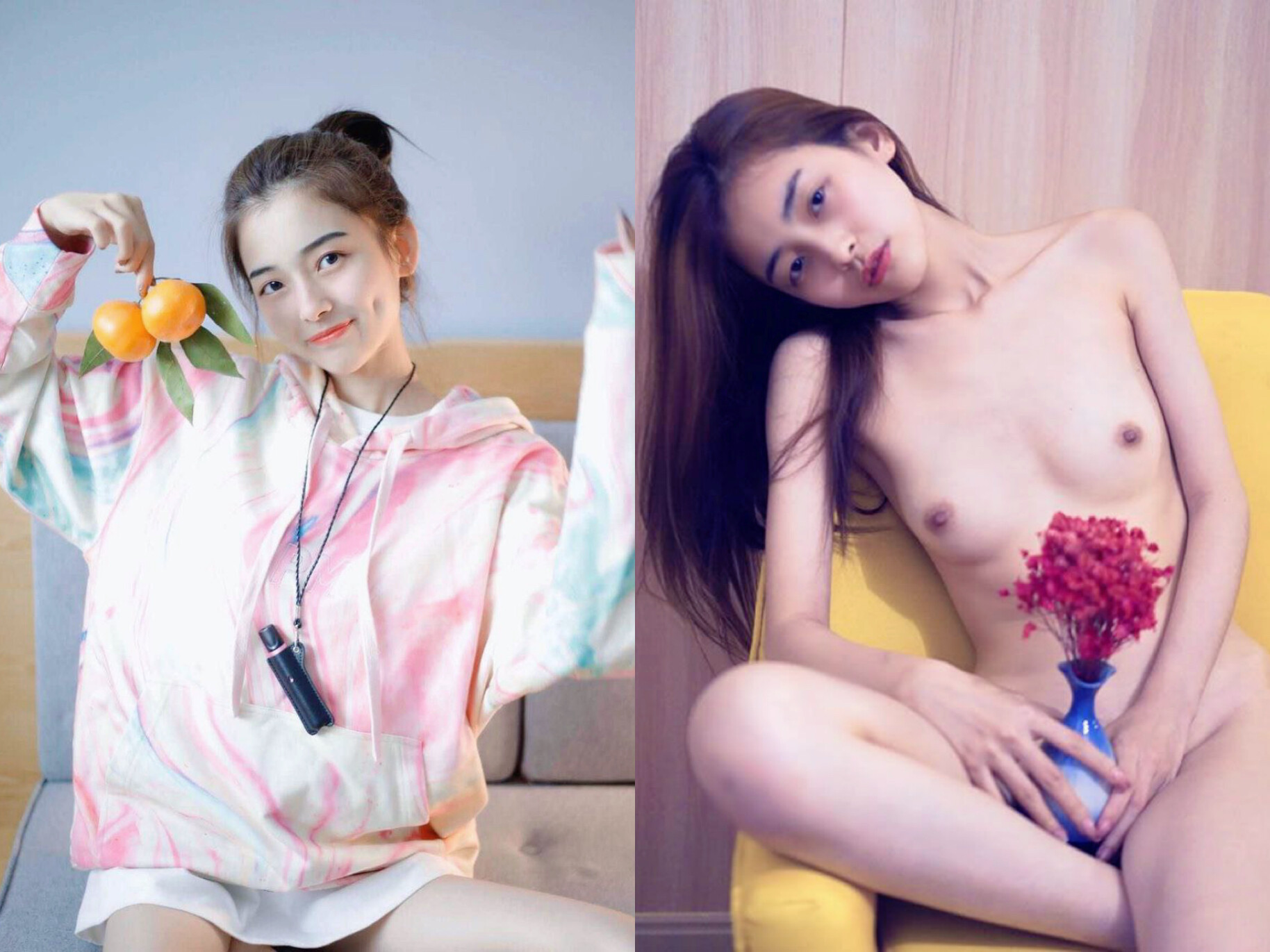 [清纯VS反差003] 人后母狗的样子可真骚[100P]