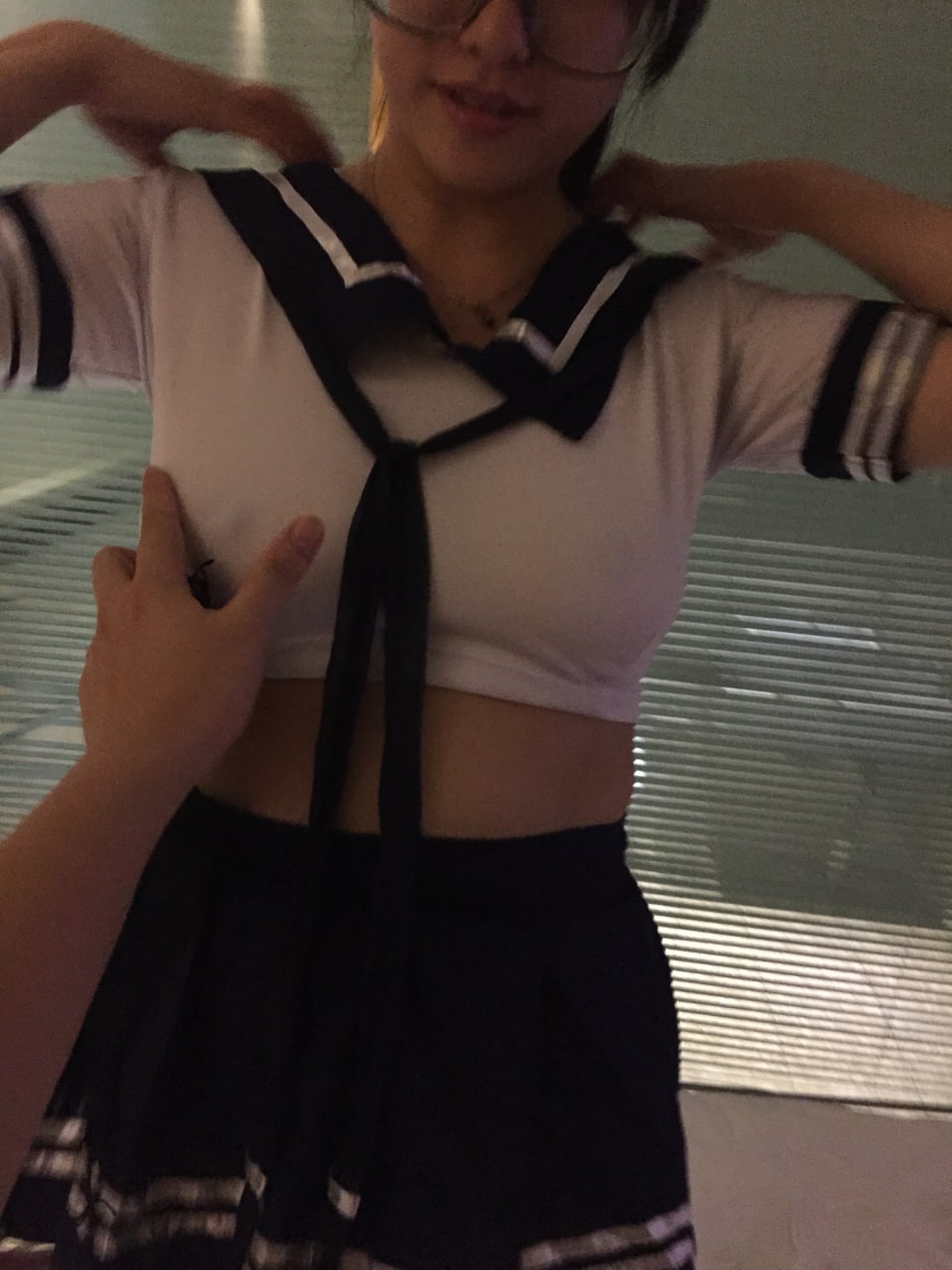 搜集的眼镜反差婊[105P]