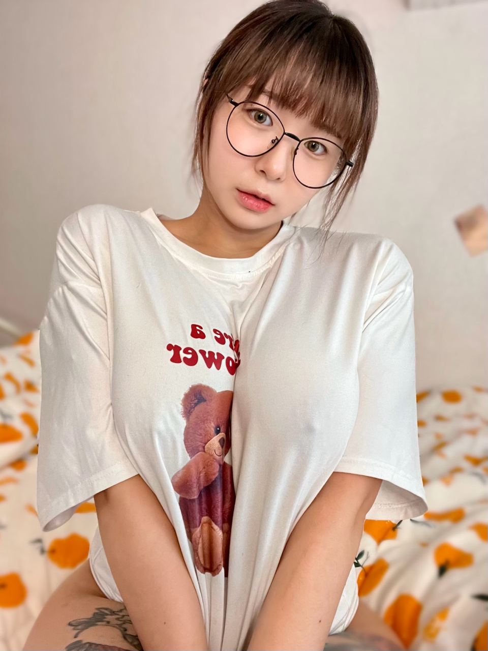 搜集的眼镜反差婊[105P]