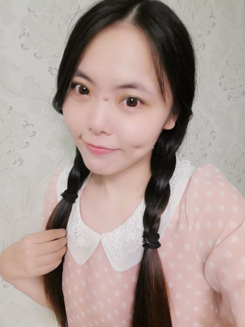 露脸反差之绿色喜茶