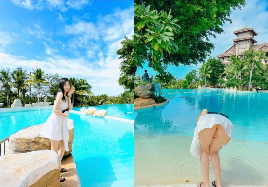 穿衣服跟不穿衣服的反差