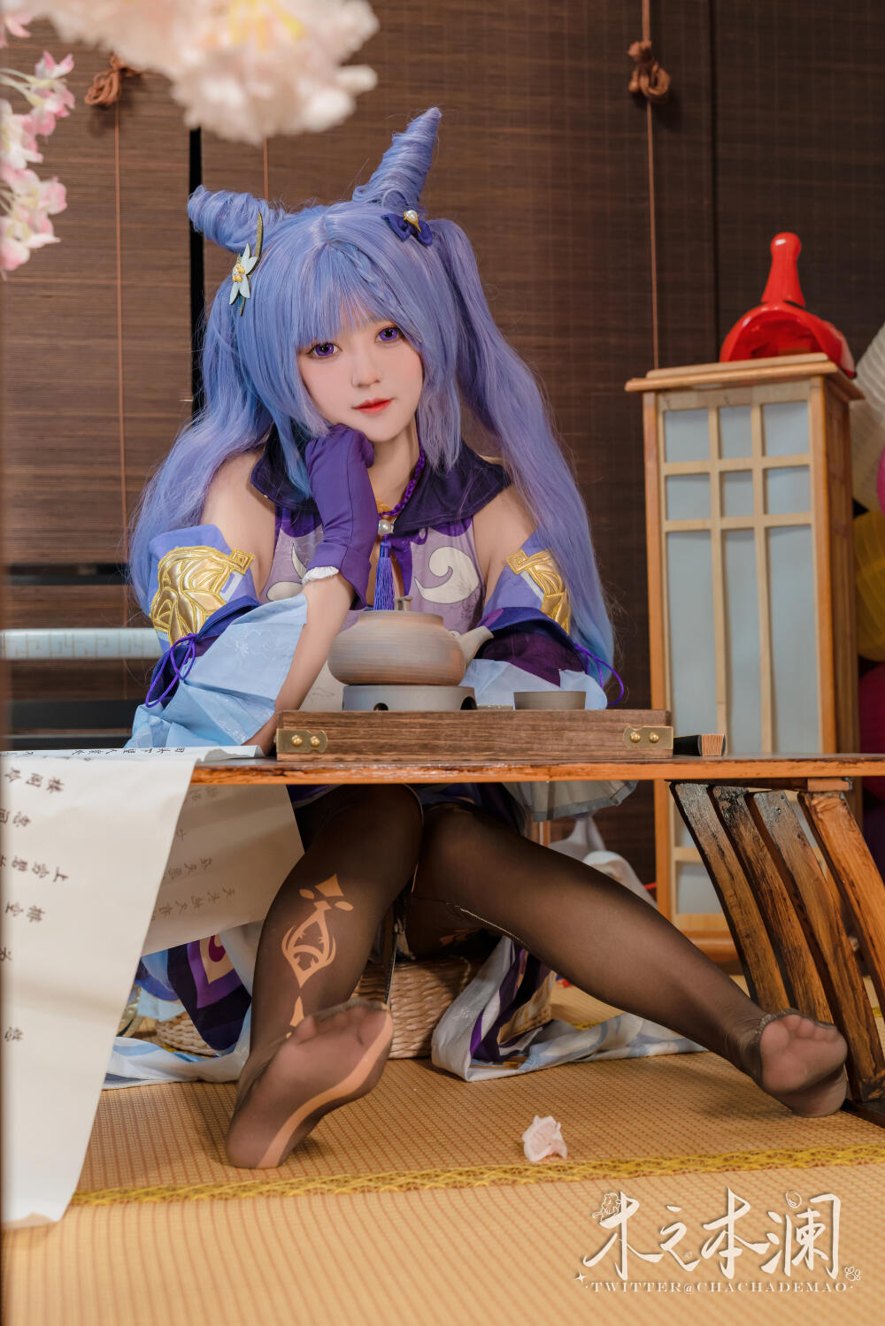 巨乳白虎的COS小可爱