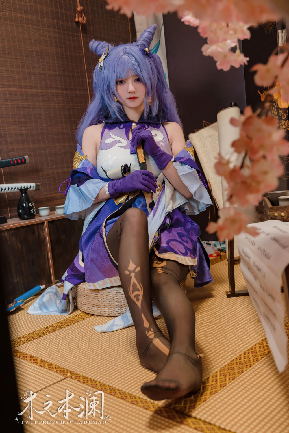 巨乳白虎的COS小可爱