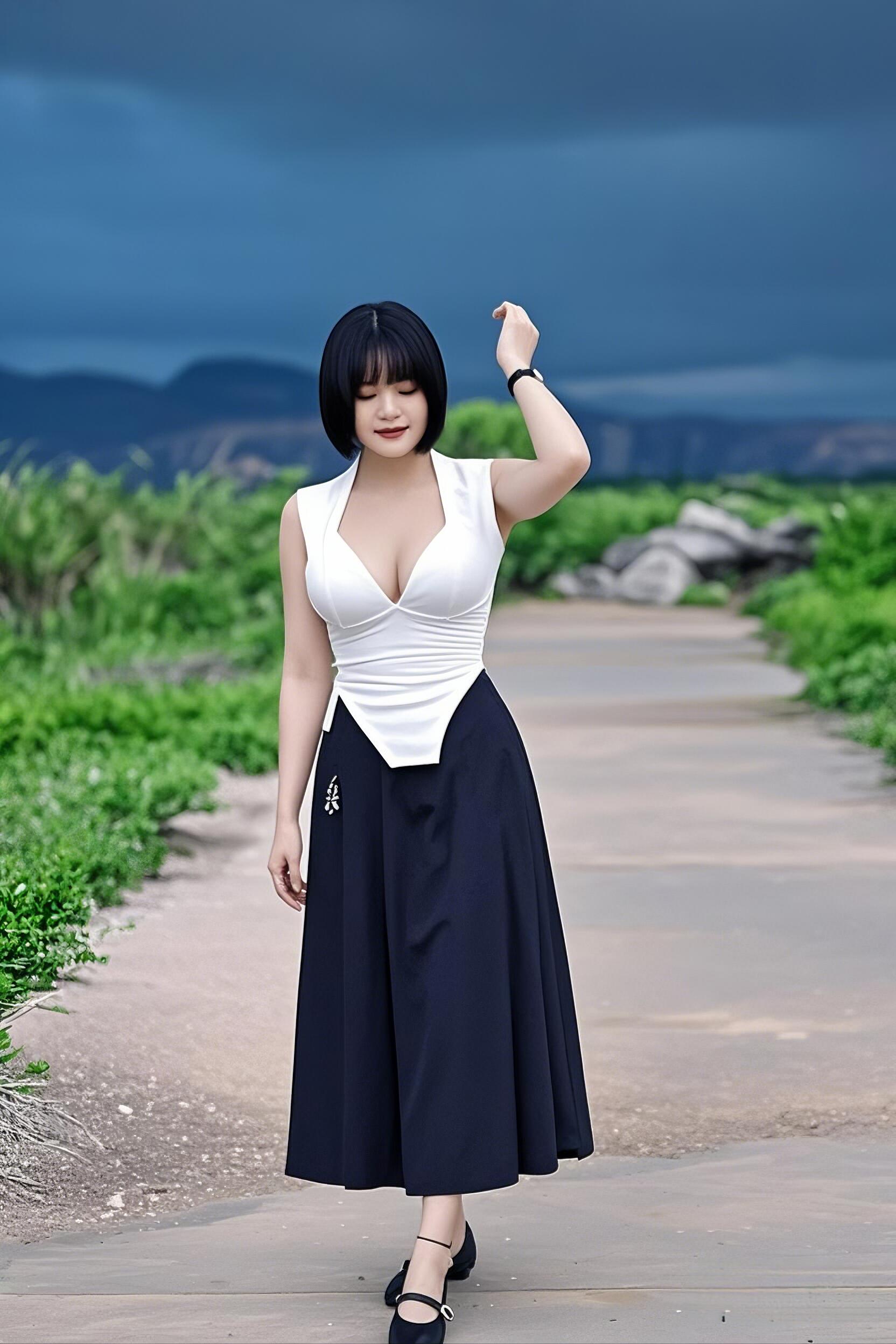 大奶美女日常美图［20P］