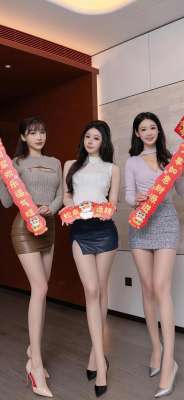 当唐安琪小逗逗陆萱萱碰到一起