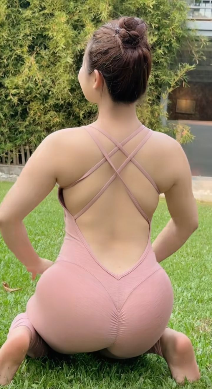 瑜伽裤的美[38P]