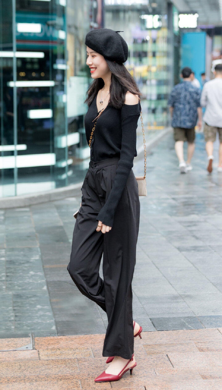 不输T台的街头时尚