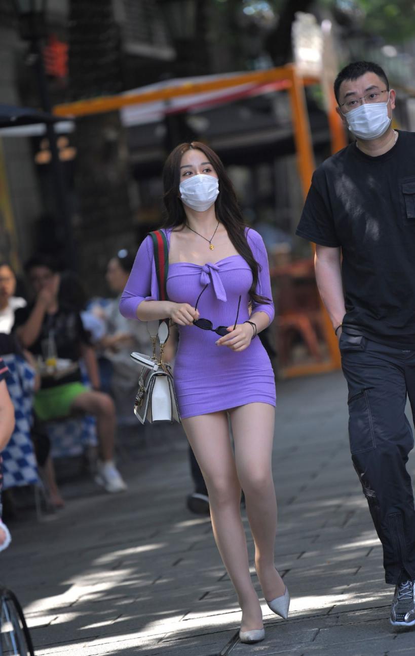 清凉街拍，全是极品好身材