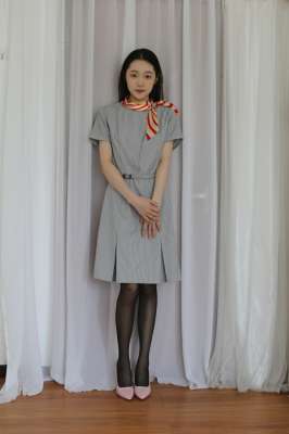 清纯少女丝袜空姐装太诱人了