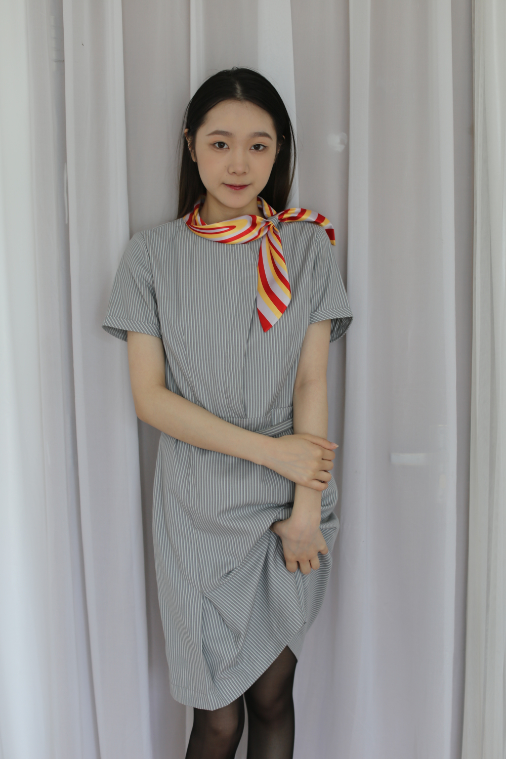 清纯少女丝袜空姐装太诱人了