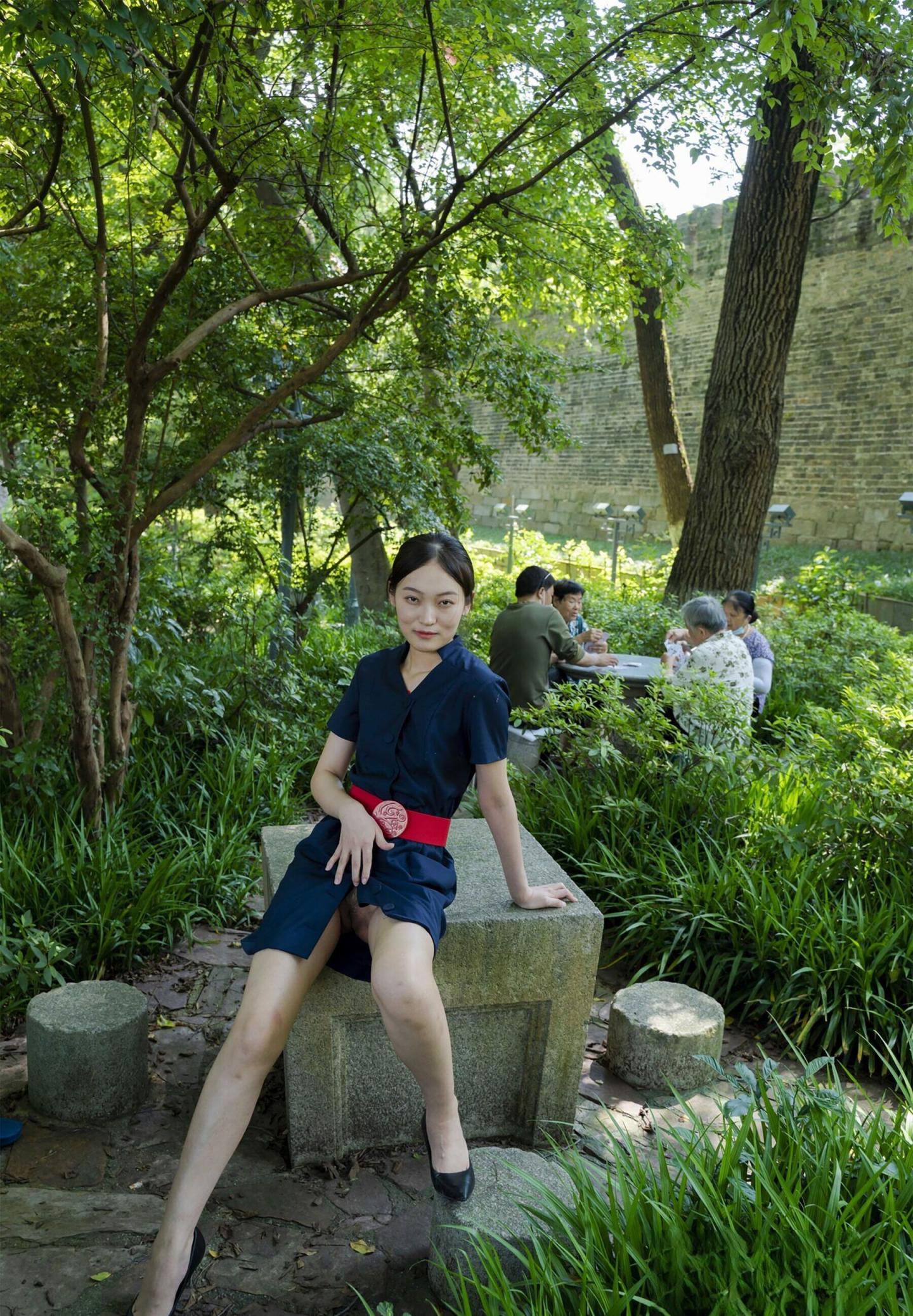 环境与这骚妇还是挺配的