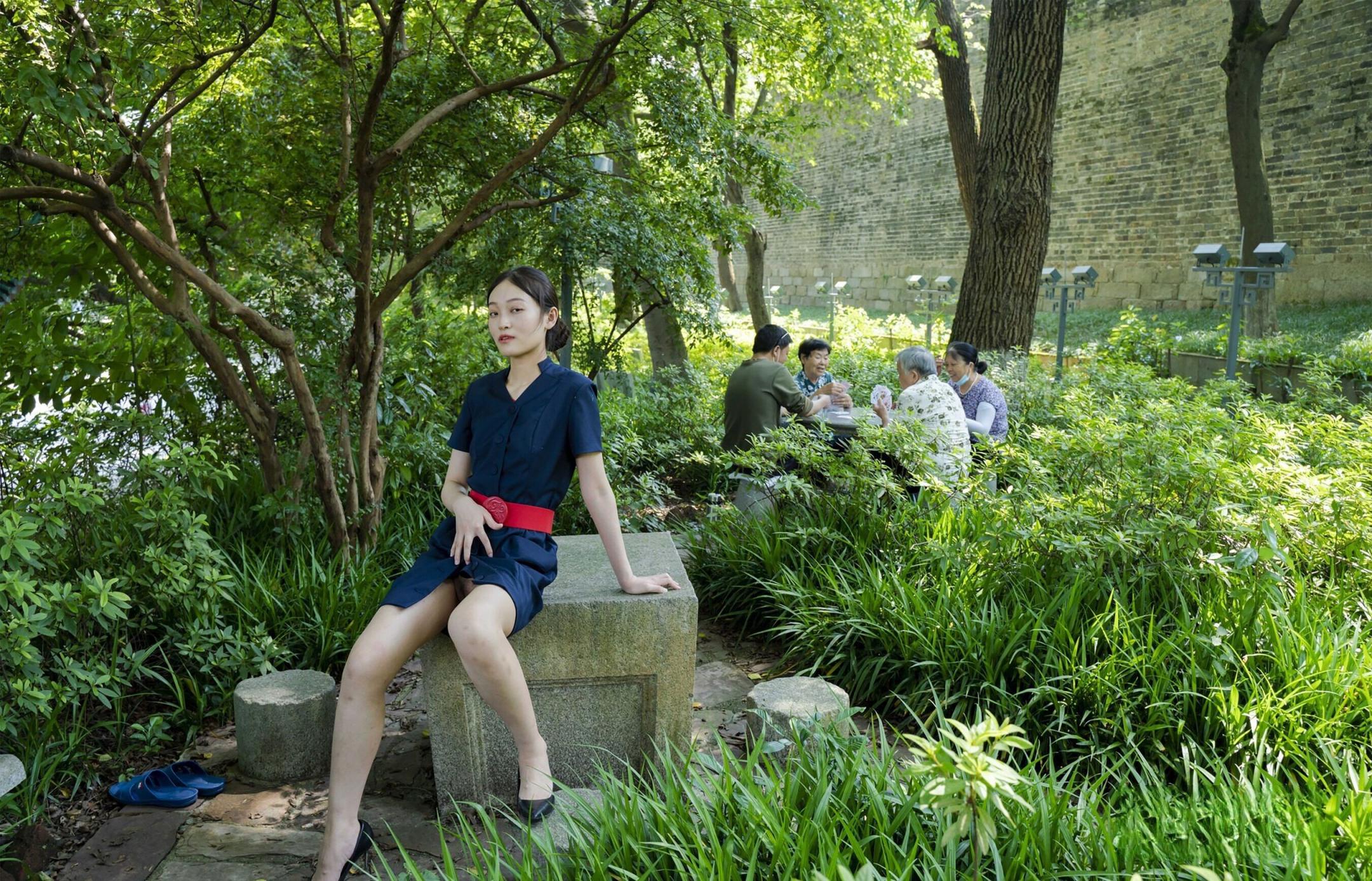 环境与这骚妇还是挺配的