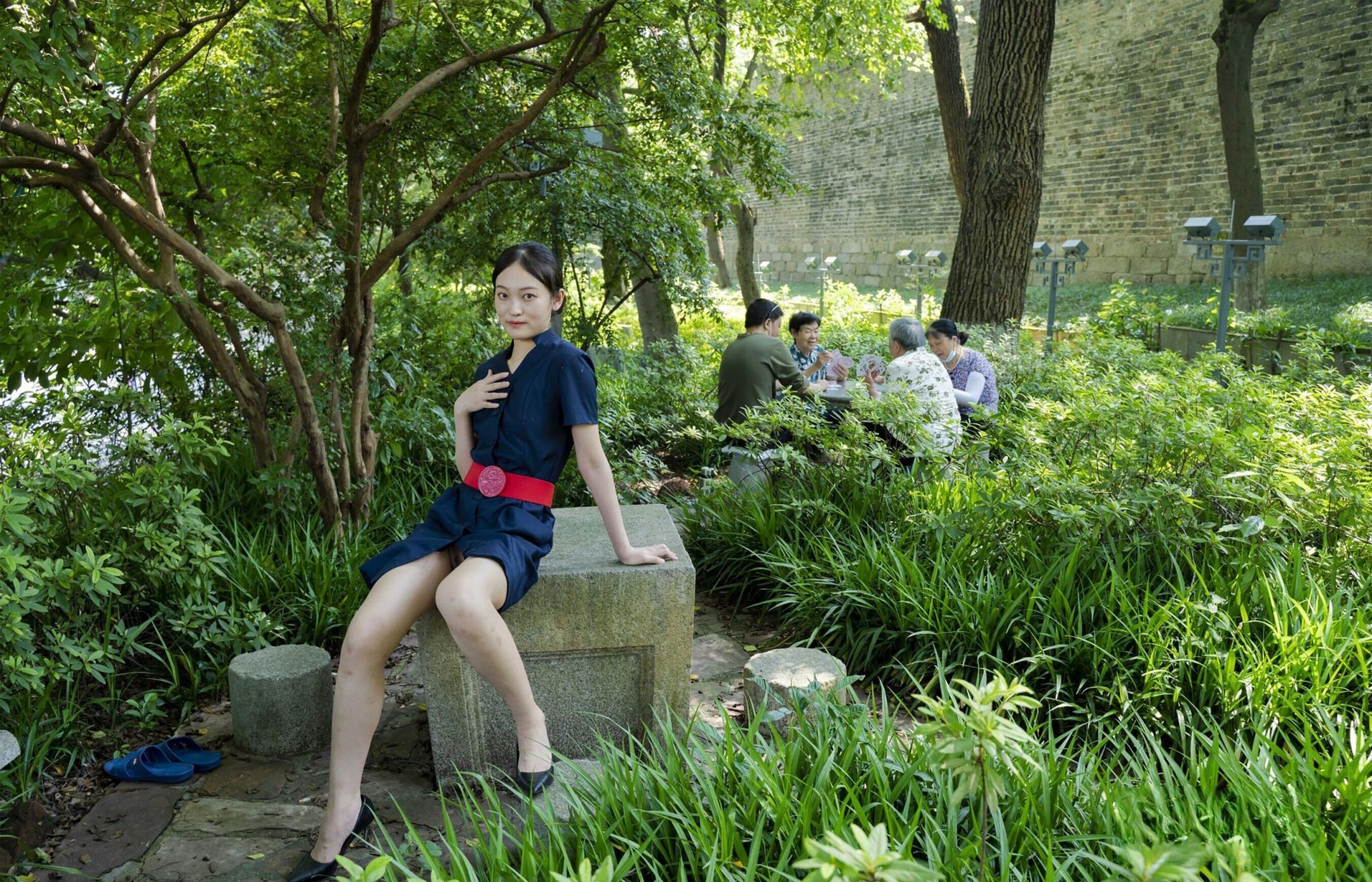 环境与这骚妇还是挺配的