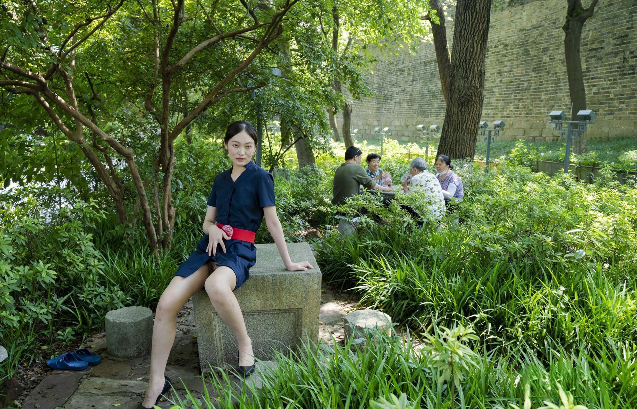 环境与这骚妇还是挺配的