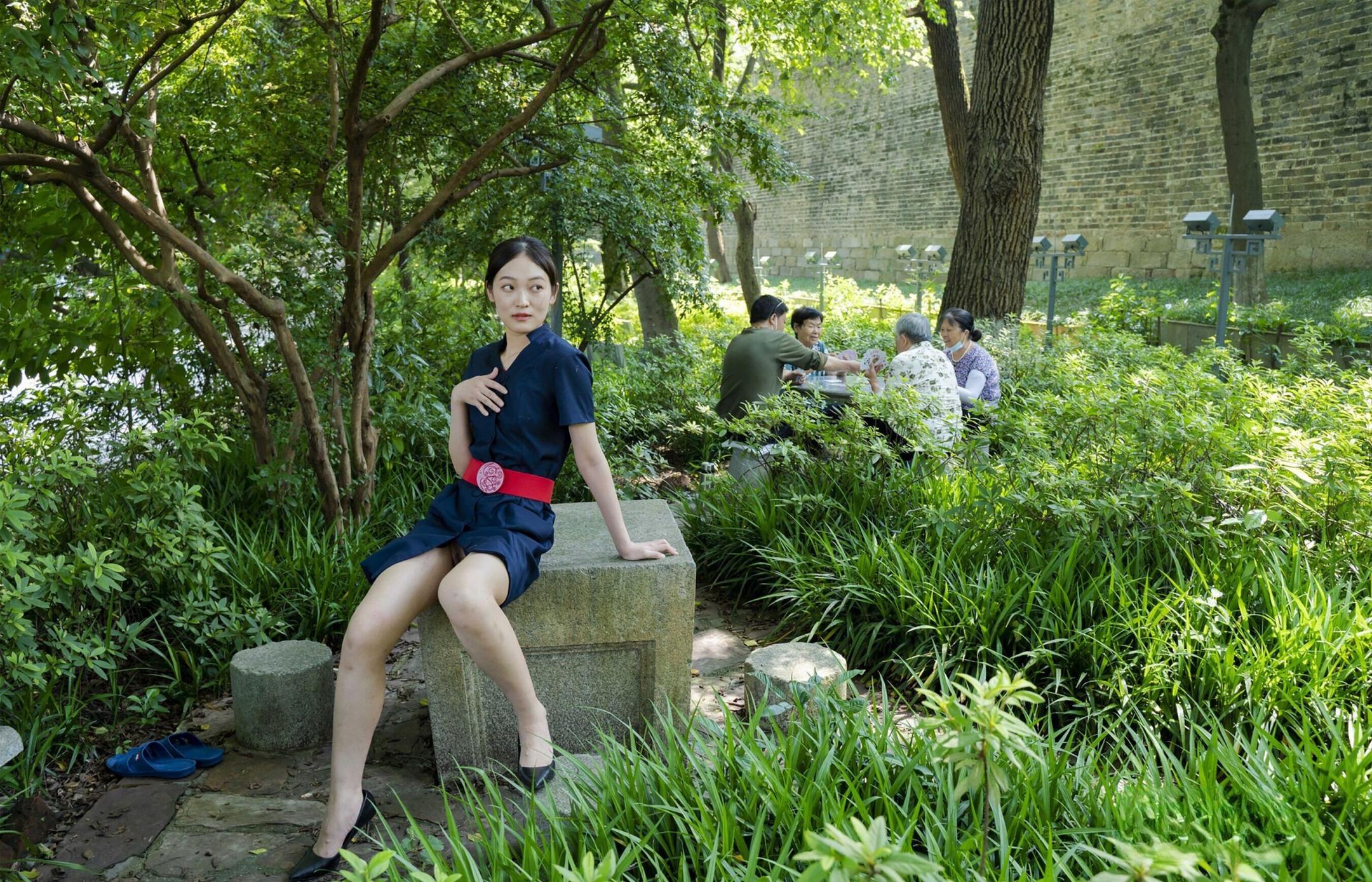 环境与这骚妇还是挺配的