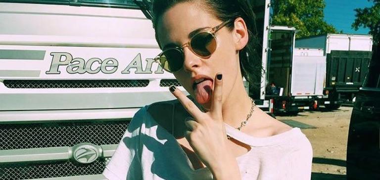 老佛爷的偏爱，《暮光之城》女主克里斯汀·斯图尔特的一些大尺度照片