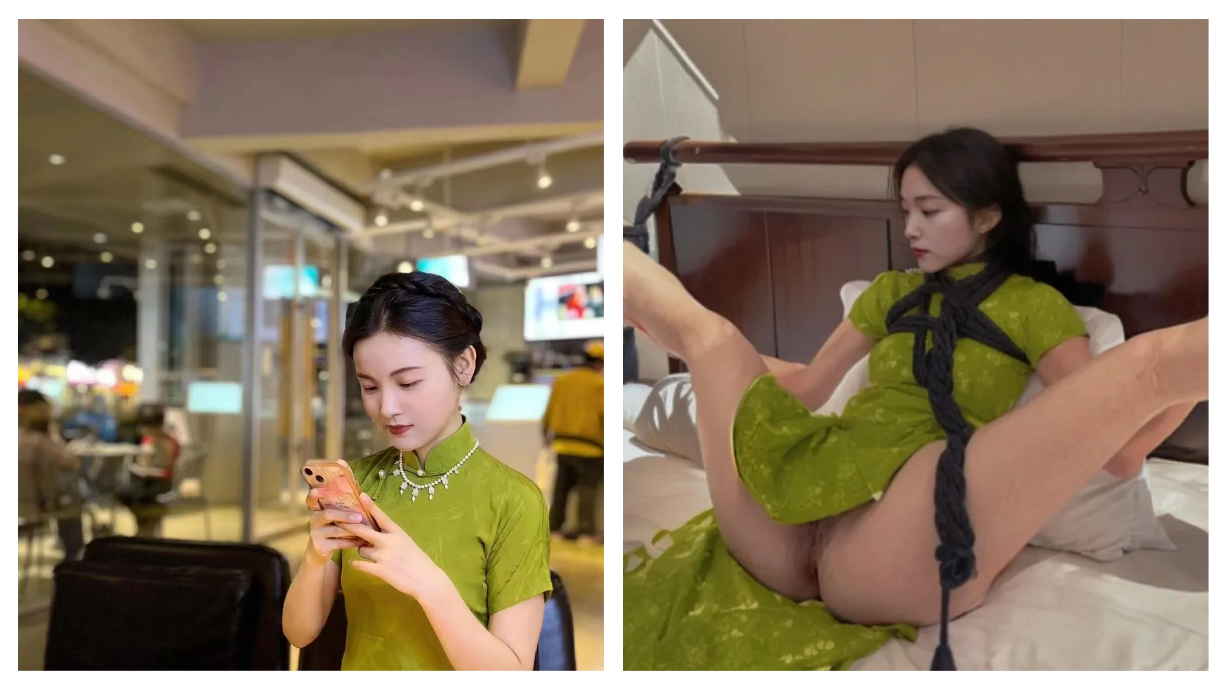 [反差女神]人前女神VS反差母狗