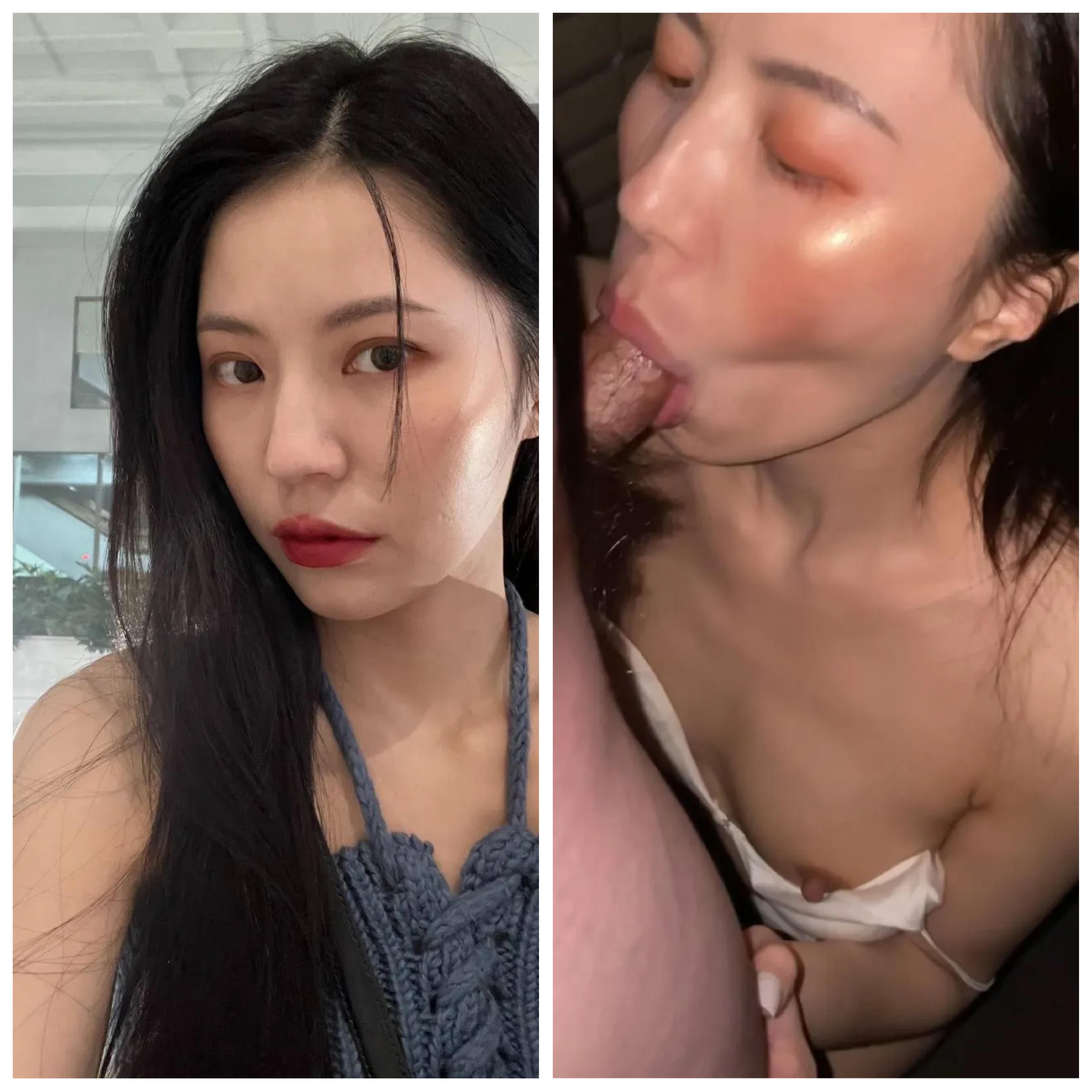 [反差女神]人前女神VS反差母狗