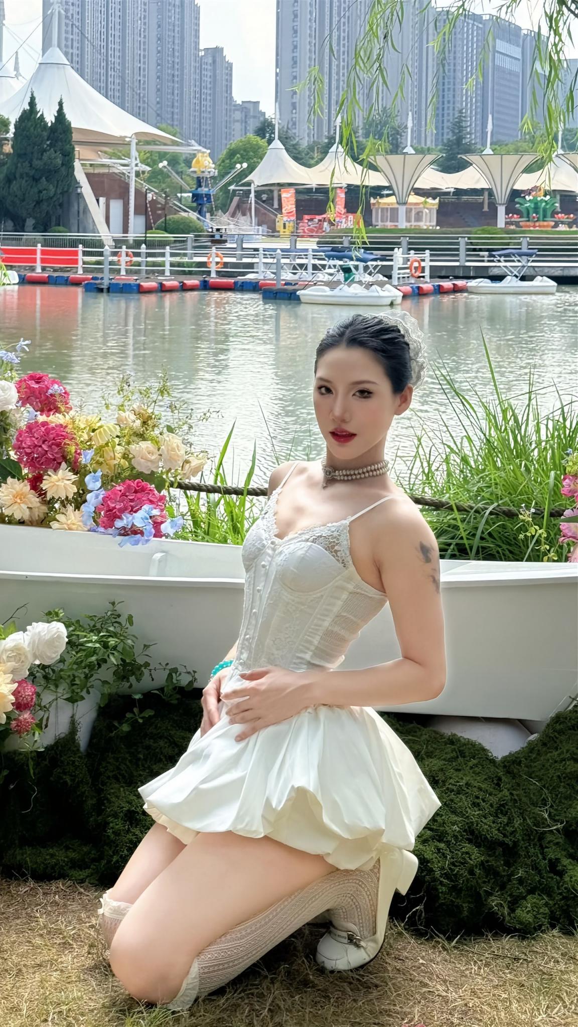 某音健身女博主