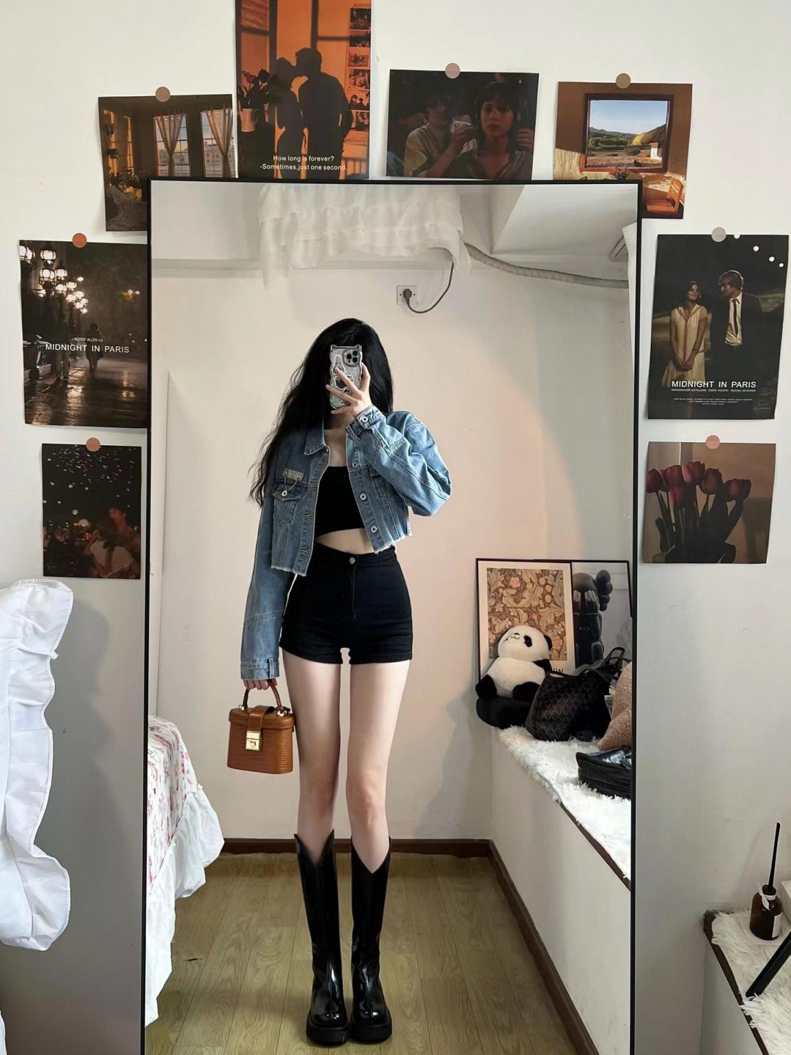 搜集的妹子图片-美腿