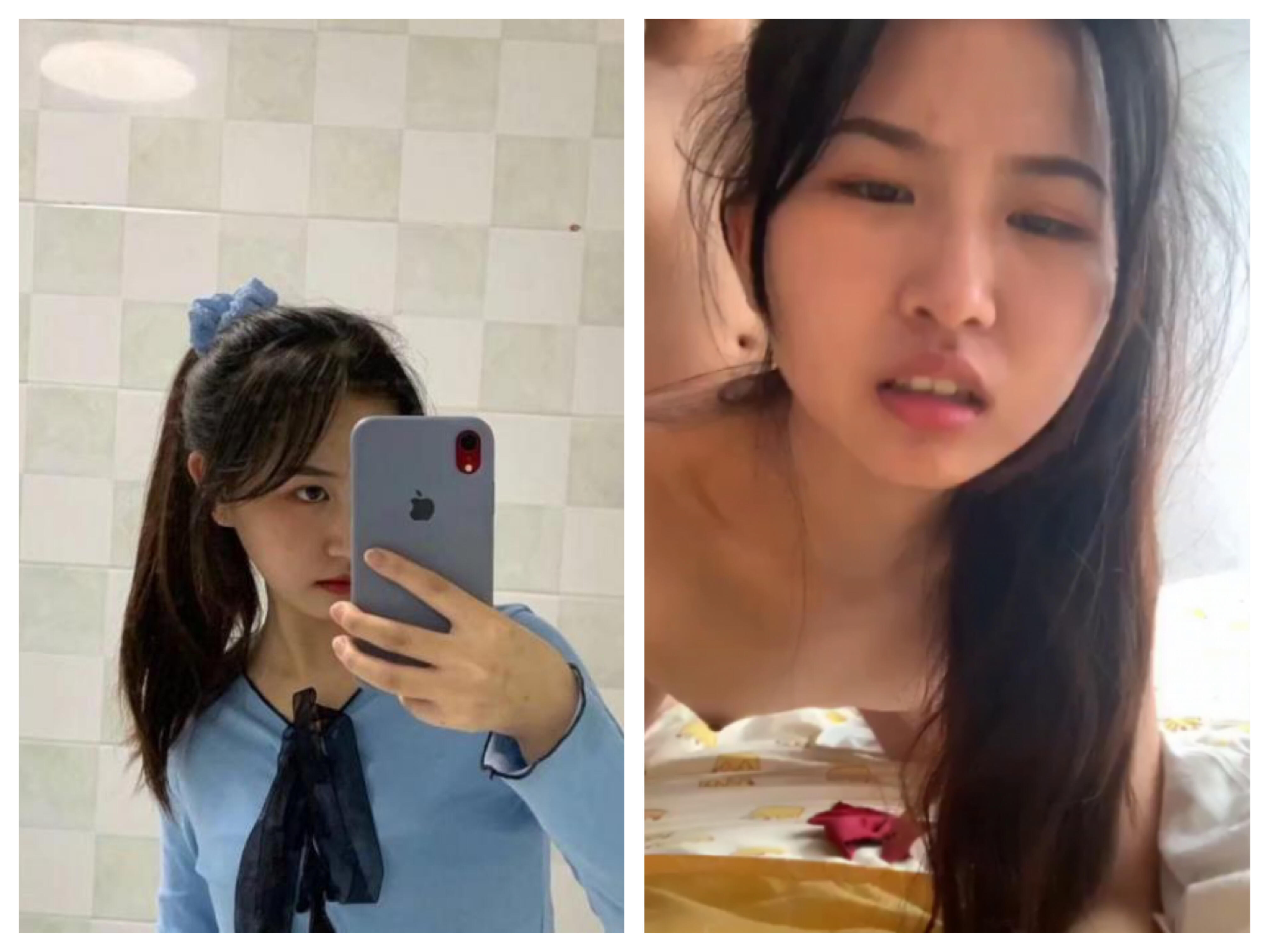 人前女神VS反差母狗 202508006