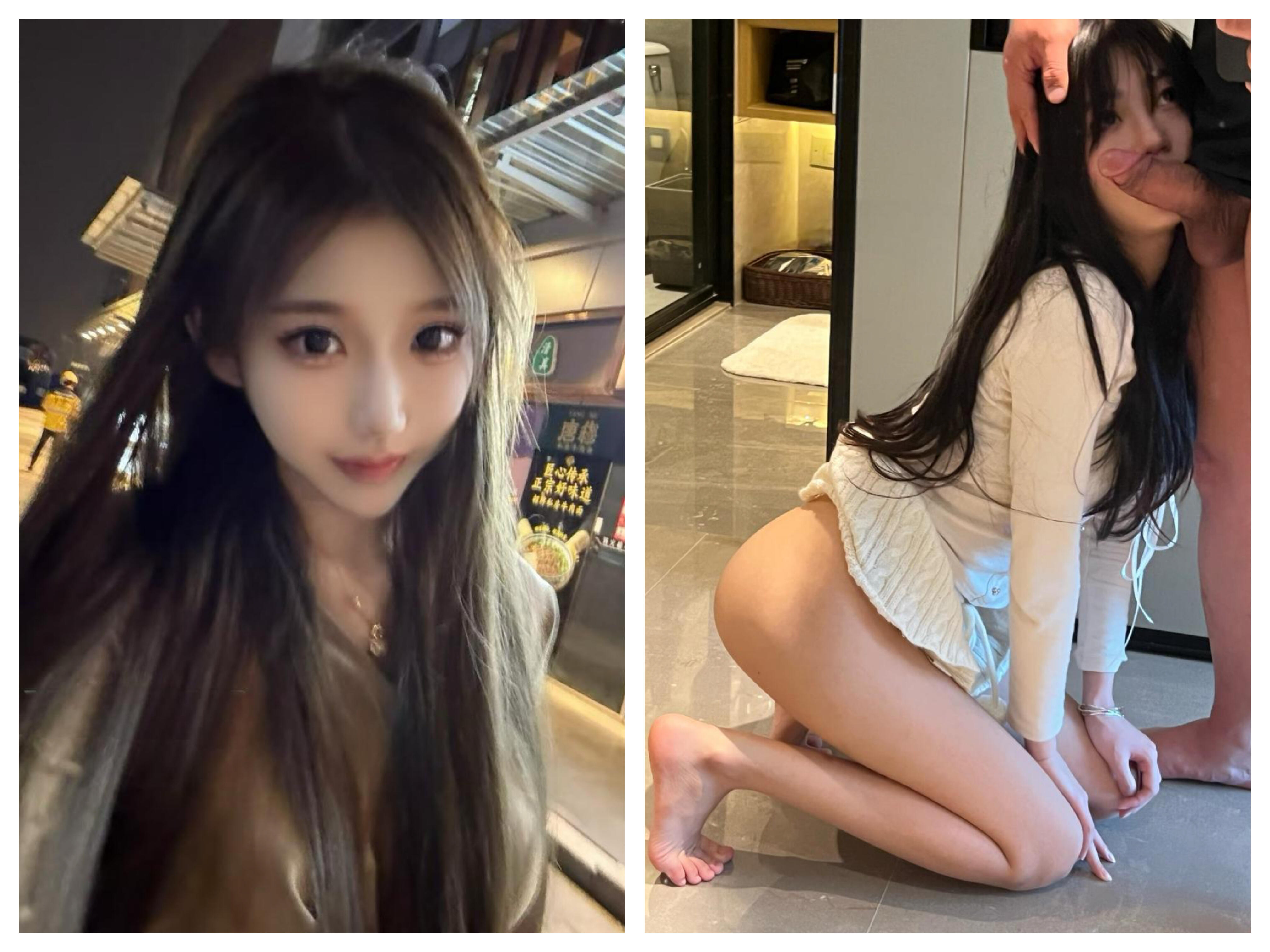 人前女神VS反差母狗 202508006