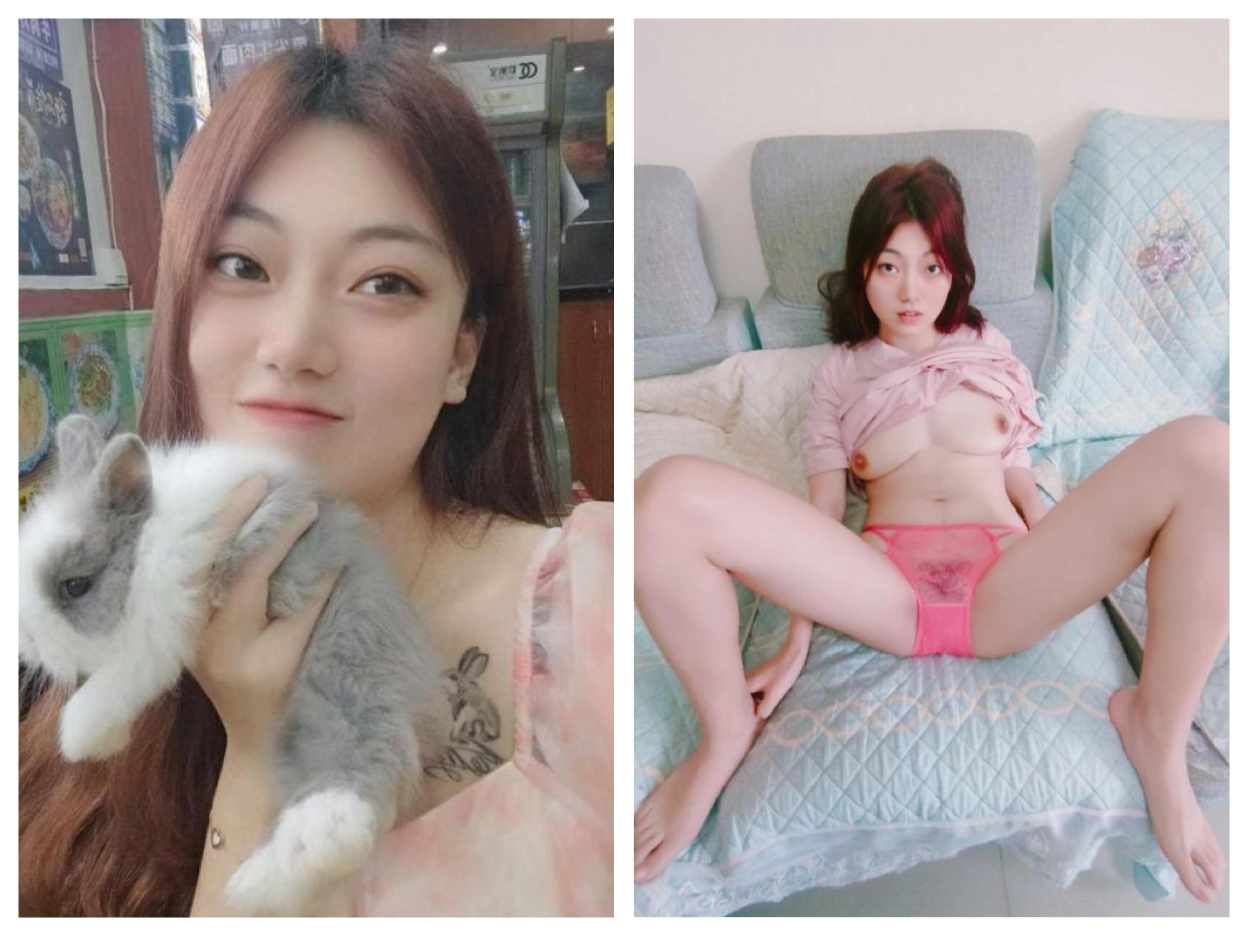 人前女神VS反差母狗 202508006