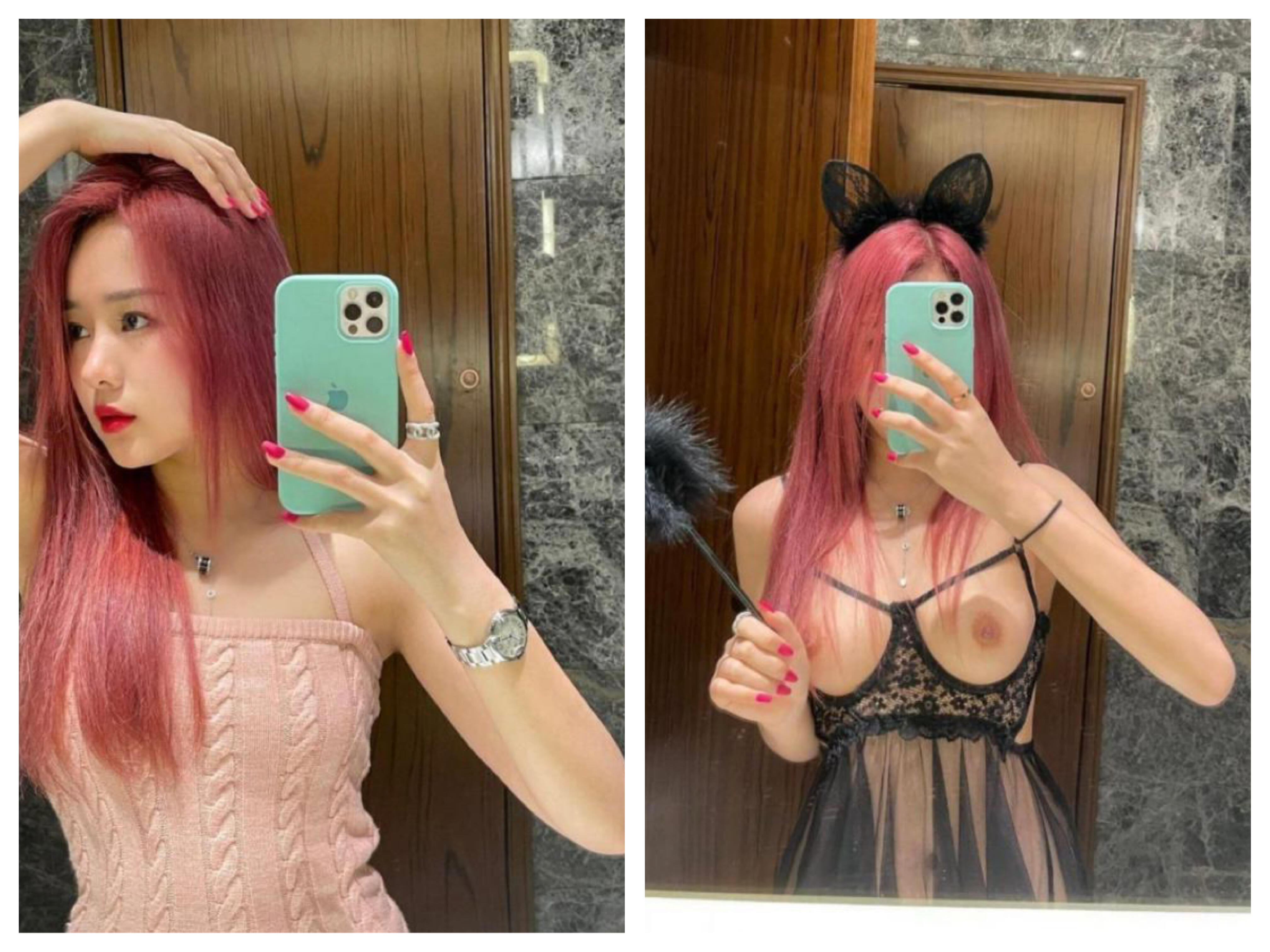 人前女神VS反差母狗 202508006