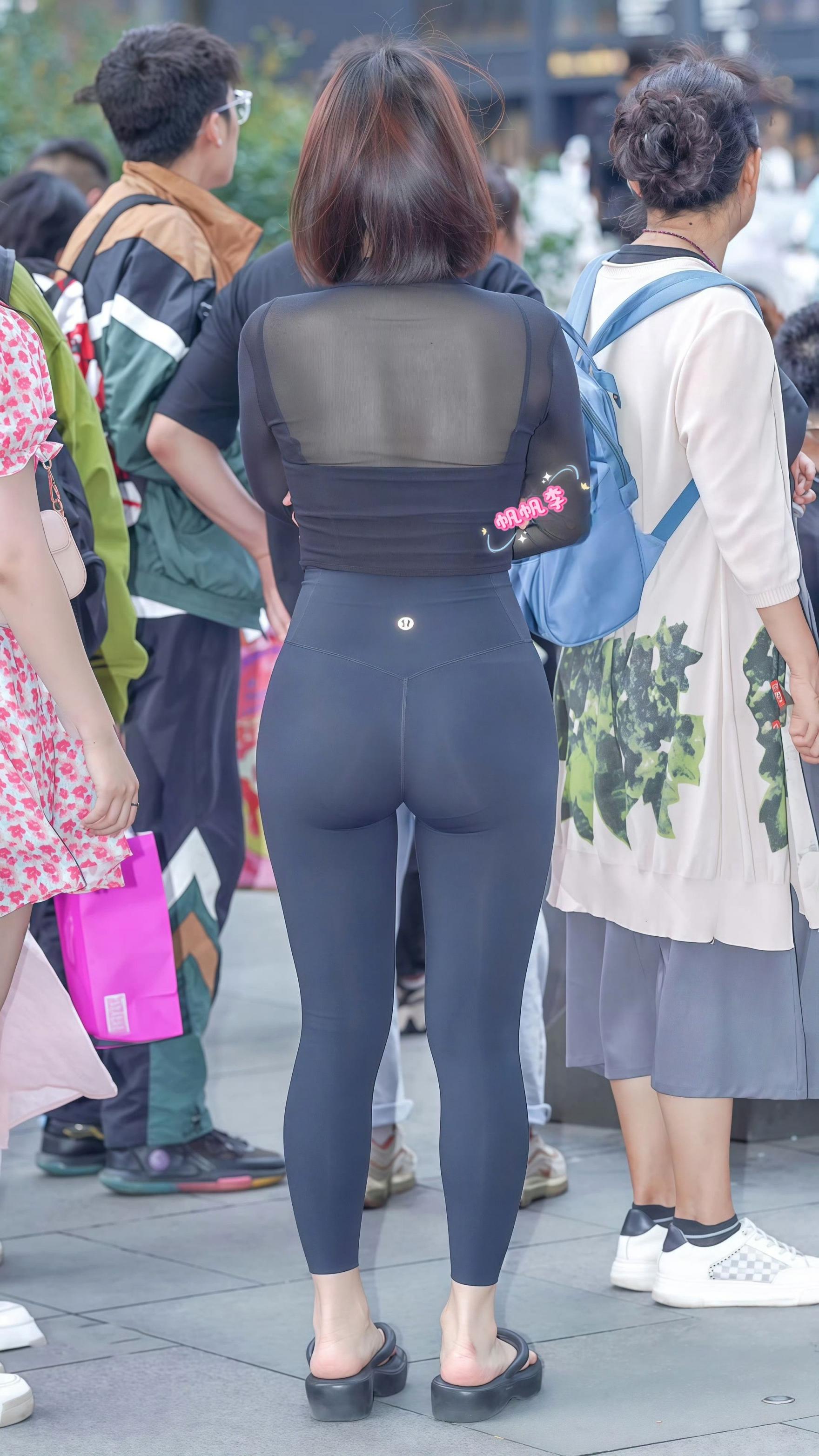 街头各种瑜伽裤