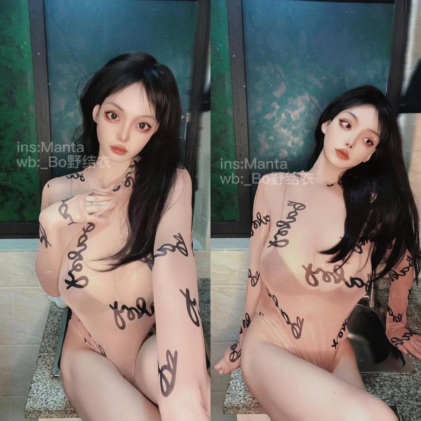 童颜巨乳 网红娃娃脸却有F杯大奶——Manta