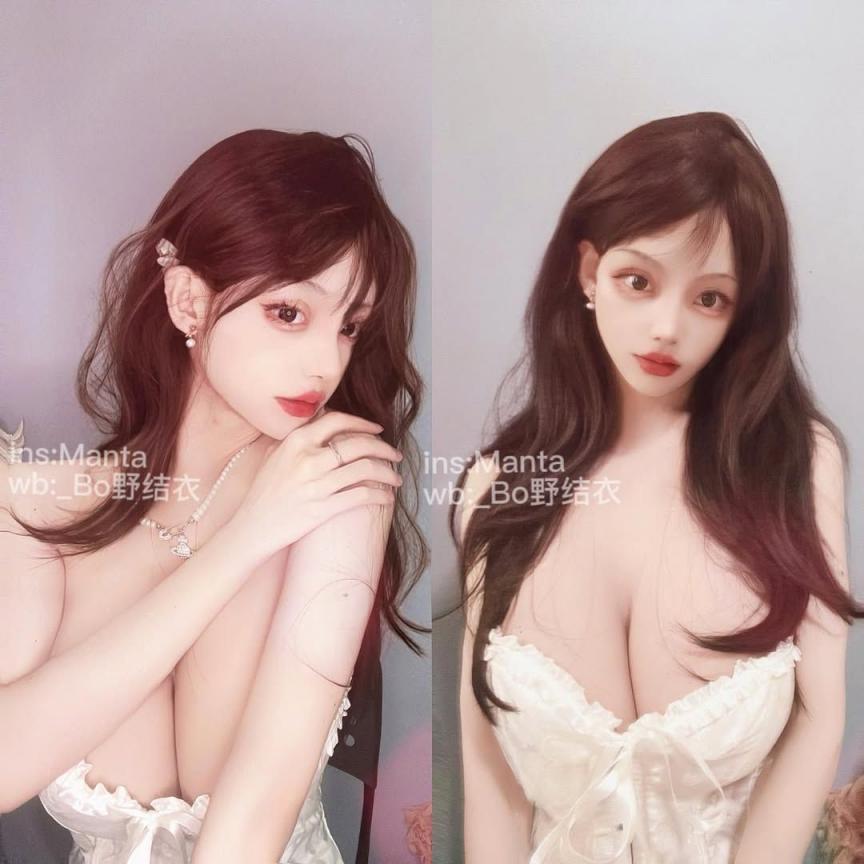 童颜巨乳 网红娃娃脸却有F杯大奶——Manta