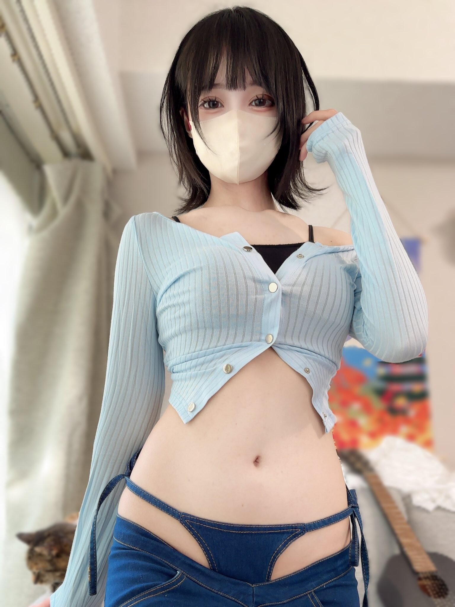 《深夜食堂》露脸反差婊，清纯女神vs淫荡母狗