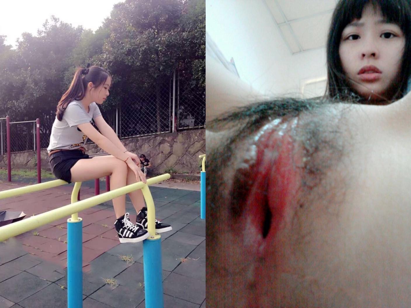 《深夜食堂》露脸反差婊，清纯女神vs淫荡母狗