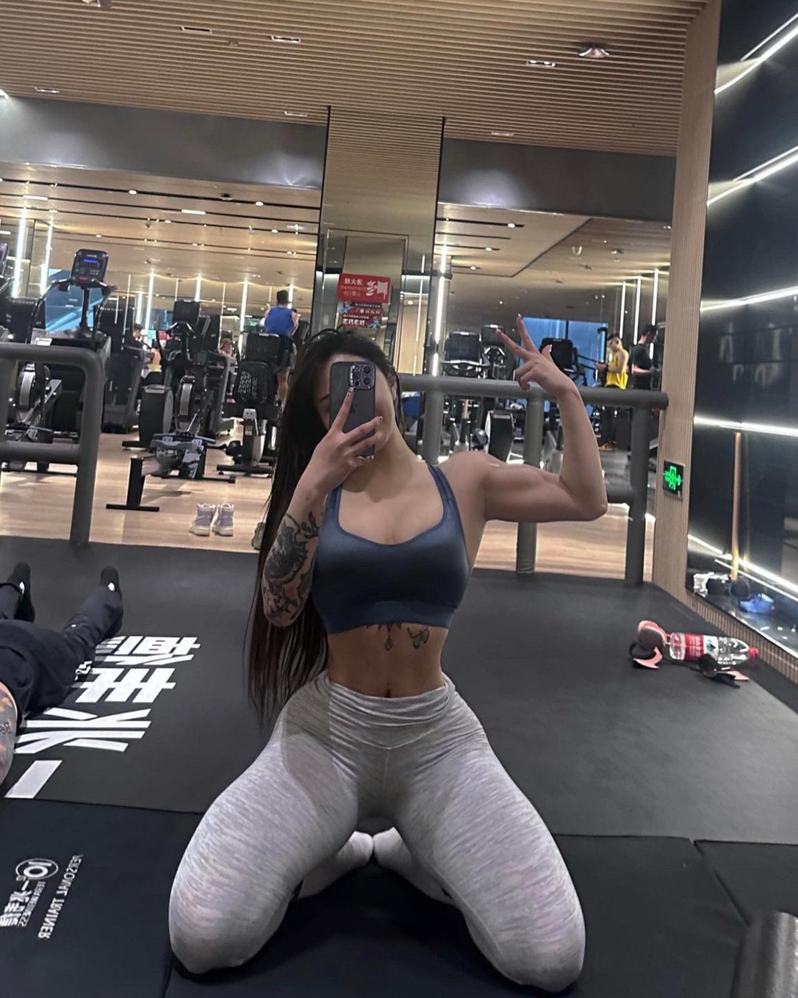 搜集的妹子图片-运动媛