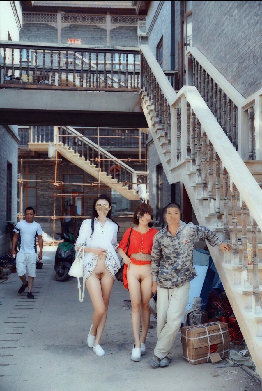 搜集的妹子图片-户外