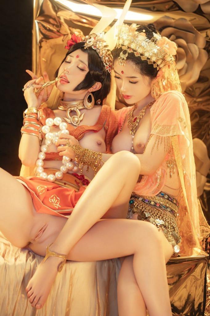 搜集的妹子图片-古风+民族风