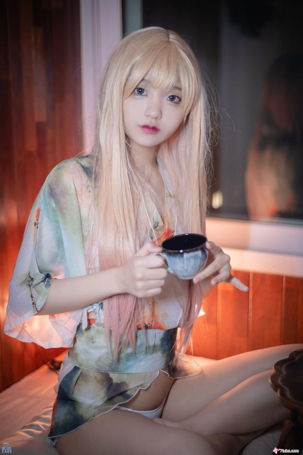 性感美图 粉红金丝