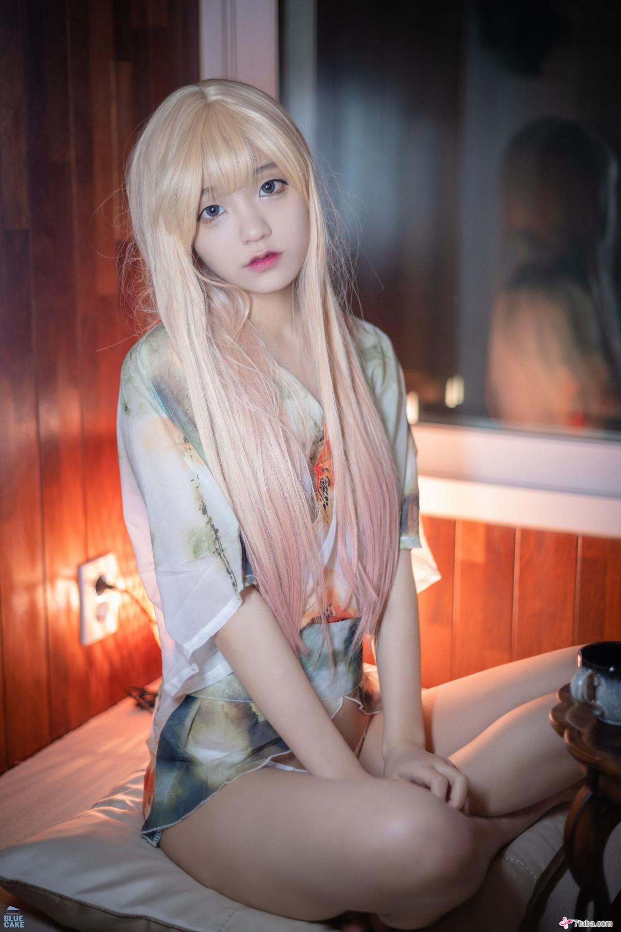 性感美图 粉红金丝