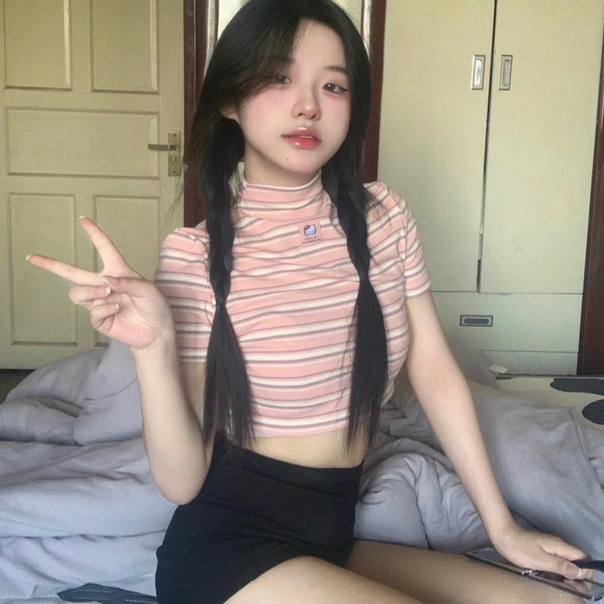 搜集的妹子图片-雪白