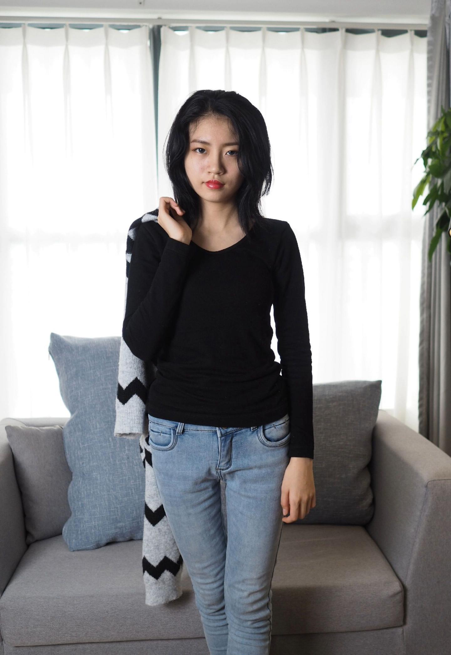 看上去挺舒服的良家妹子