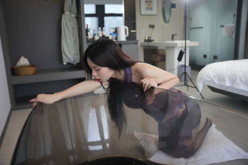 旗袍黑丝真正的腿玩年