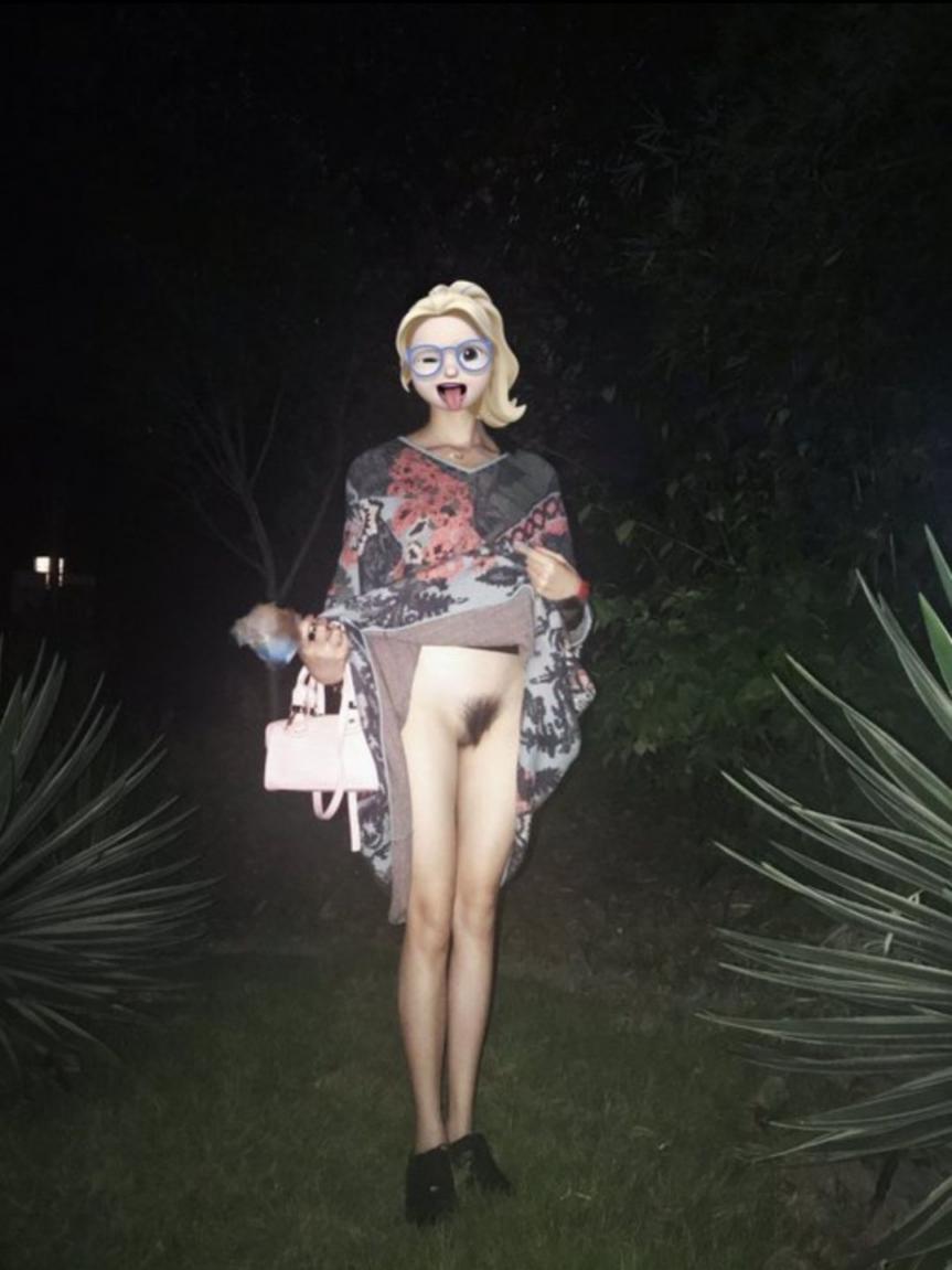 爱露出的骚母狗