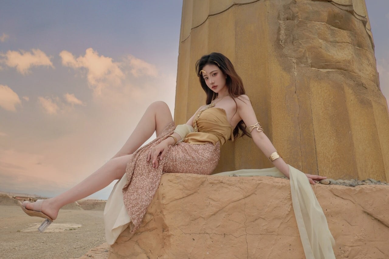 汉服古风之美 异域风情