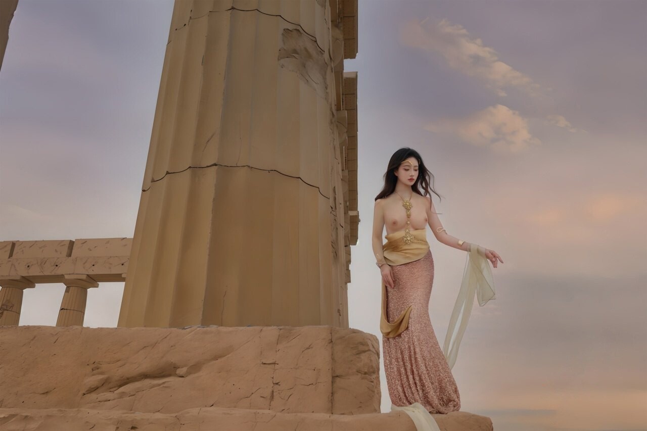 汉服古风之美 异域风情