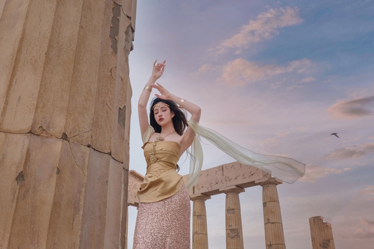 汉服古风之美 异域风情