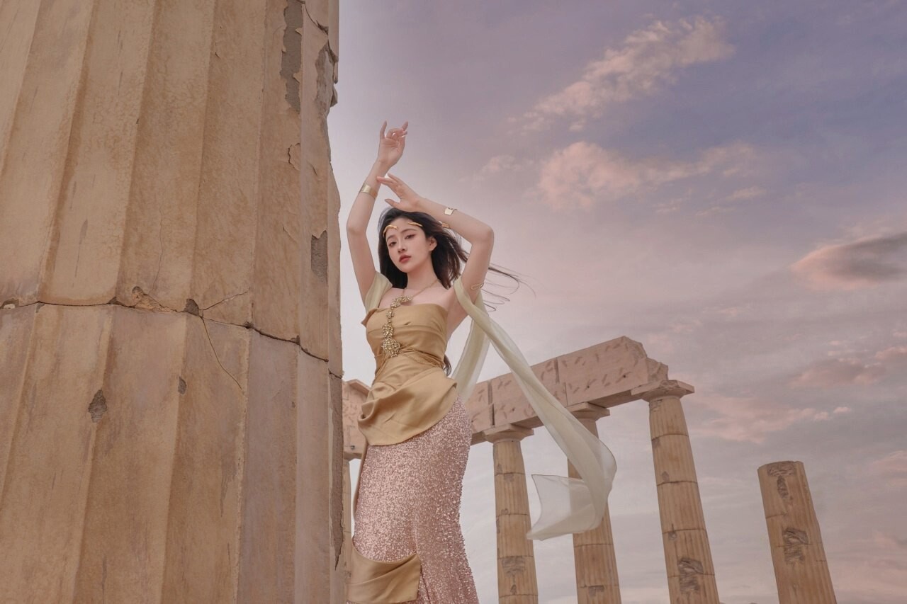 汉服古风之美 异域风情