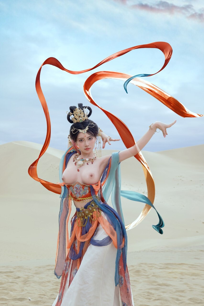 汉服古风之美 异域风情