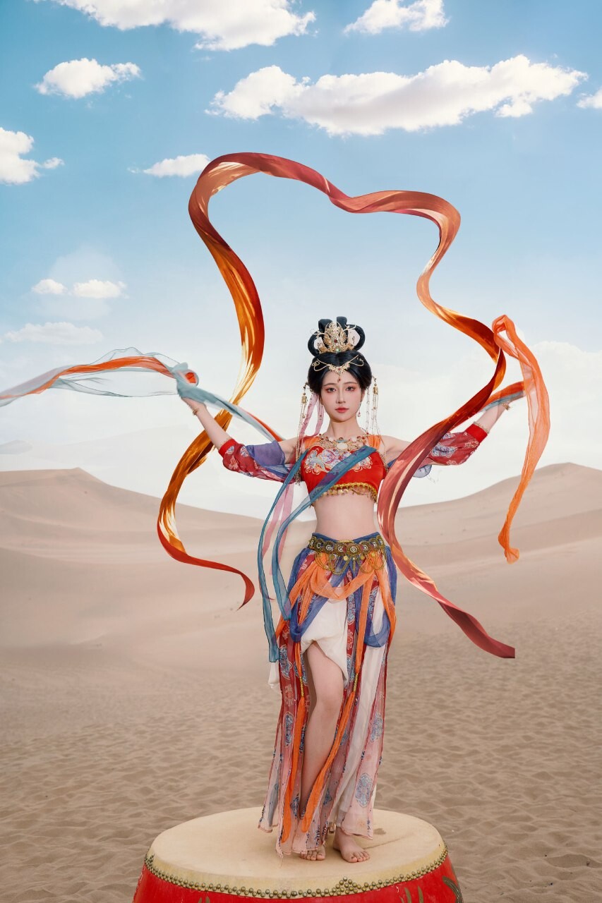 汉服古风之美 异域风情